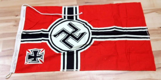 WWII GERMAN THIRD REICH BATTLE FLAG REPLICA