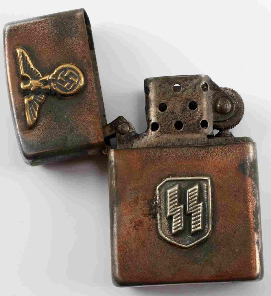WWII GERMAN 3RD REICH WAFFEN SS CIGARETTE LIGHTER | Guns & Military  Artifacts Militaria WW1 & WW2 Memorabilia | Online Auctions | Proxibid