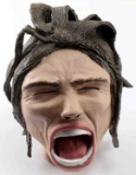 PLASTER SCULPTURE DEPICTING STEVEN TYLER