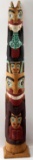 PACIFIC NORTHWEST NATIVE AMERICAN TOTEM POLE