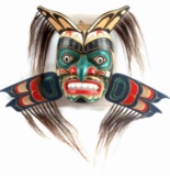 PACIFIC NORTHWEST NATIVE AMERICAN MASK