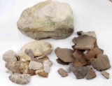COLLECTION OF SOUTH GEORGIA ARROWHEADS POTTERY