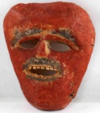 CHEROKEE INDIAN CARVED BOOGER MASK MODERN