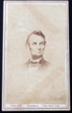 ABRAHAM LINCOLN CDV CARTE DE VISTE PHOTOGRAPH