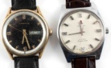 2 MENS WRISTWATCH LOT BUDLET SHANGHAI CARRAVELLE