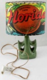 GREETINGS FROM THE LAND OF SUNSHINE FLORIDA LAMP