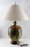 MID CENTURY MODERN LARGE COLOR WASH LAMP