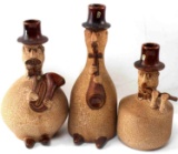 ROYAL HAEGER TOE TAPPER MUSICIAN JUG LOT OF 3