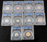 PCGS GRADE SP70 2017-S ENHANCED UNC SET OF 10 COIN