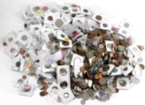 19 LBS OF UNSEARCHED WORLD COINS & NUMISMATICA