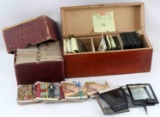 LOT OF STEREOVIEWS POSTCARD GLASS WHITING LONDON