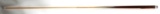 WOODEN POOL CUE STICK SIGNED GEORGE BALABUSHKA