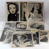 1940S CELEBRITY PRESS PHOTOGRAPH LOT OF 12