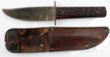 STAG HANDLE HIBBARD SPENCER BARLETT KNIFE