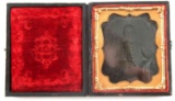 CIVIL WAR CONFEDERATE SOLDIER AMBROTYPE PHOTOGRAPH