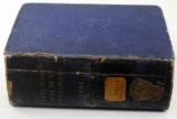 1881 UNITED STATES ARMY REGULATIONS BOOK