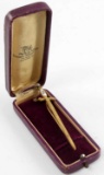KNIGHTS OF COLUMBUS FRATERNAL SWORD STICK PIN