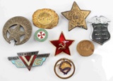 ASSORTED 19TH & 20TH CENTURY US & OTHER BADGE LOT