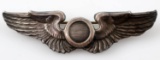WWII US AIR FORCE AIRCRAFT OBSERVER WING BADGE
