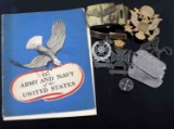 WWII AERIAL GUNNER GI INSIGNIA & PERSONAL EFFECTS