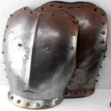 19TH CENTURY EUROPEAN CUIRASS BREAST & BACK PLATE