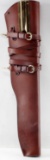 WWII M-1 GARAND LEATHER JEEP SCABBARD