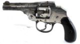IVER JOHNSON HAMMERLESS TOP BREAK REVOLVER .32