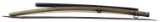 WAKAZASHI SAYA BATTLEFIELD SABRE CAVALRY SCABBARD