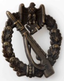 WWII GERMAN THIRD REICH INFANTRY ASSAULT BADGE