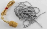WWII GERMAN LUFTWAFFE OFFICER CAP PIPING PORTEPEE