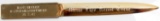 WWII GERMAN THIRD REICH BRASS SS LETTER OPENER