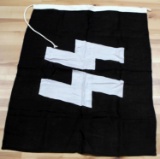 WWII GERMAN THIRD REICH WAFFEN SS BANNER FLAG