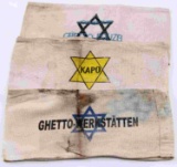 WWII GERMAN THIRD REICH HOLOCAUST ARMBAND