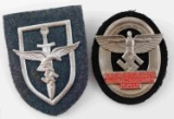 WWII GERMAN LUFTWAFFE & NFSFK FLIGHT SHIELD LOT