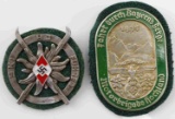 WWII GERMAN THIRD REICH MOUNTAIN TROOP PLAQUE LOT