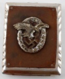 WWII GERMAN LUFTWAFFE PILOTS CIGARETTE CASE