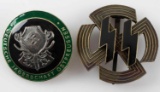WWII GERMAN THIRD REICH SS SPORTS & HUNTING BADGE