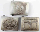 WWII GERMAN THIRD REICH WEHRMACHT BELT BUCKLE LOT