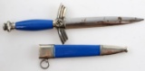 WWII GERMAN THIRD REICH LUFTWAFFE MINIATURE DAGGER