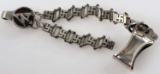 WWII GERMAN THIRD REICH SA DAGGER HANGERS