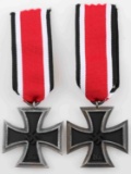 WWII GERMAN THIRD REICH 2ND CLASS IRON CROSS LOT