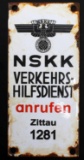 WWII GERMAN THIRD REICH NSKK HEADQUARTERS SIGN