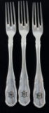 WWII GERMAN THIRD REICH HIMMLER SILVER FORK LOT