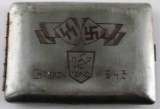 WWII GERMAN SS ADOLF HITLER KHARKOV CIGARETTE CASE