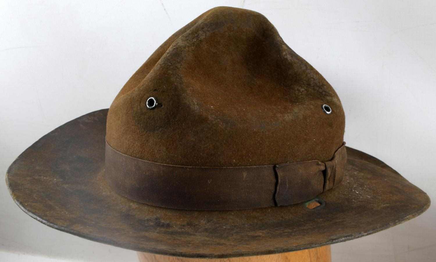 WWI UNITED STATES DOUGHBOY CAMPAIGN HAT Proxibid