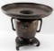 ANTIQUE JAPANESE USABATA BRONZE TEA CEREMONY VASE