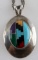 JOHNSON YAZZIE NAVAJO SILVERSMITH SIGNED PENDANT