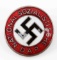 WWII GERMAN THIRD REICH NSDAP MEMBER BADGE