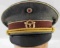 WWII GERMAN THIRD REICH POLICE GENERAL VISOR CAP