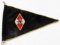 WWII GERMAN THIRD REICH HITLER YOUTH PENNANT FLAG